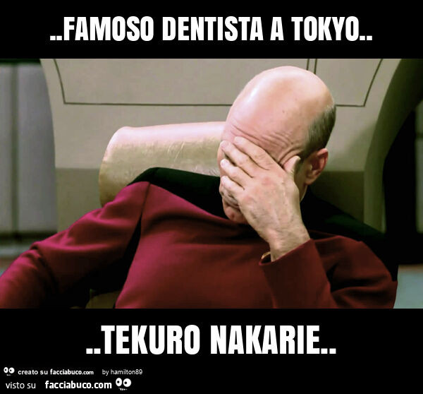 Famoso dentista a tokyo… tekuro nakarie