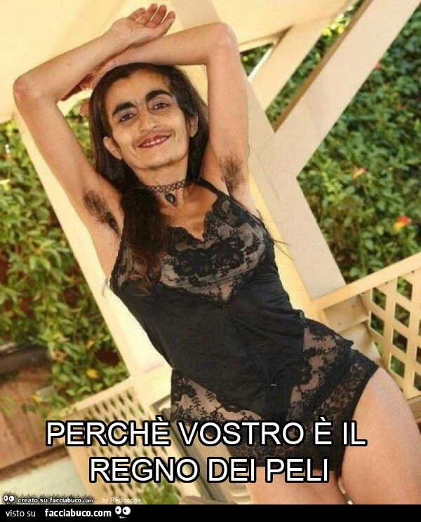 Perchè vostro è il regno dei peli