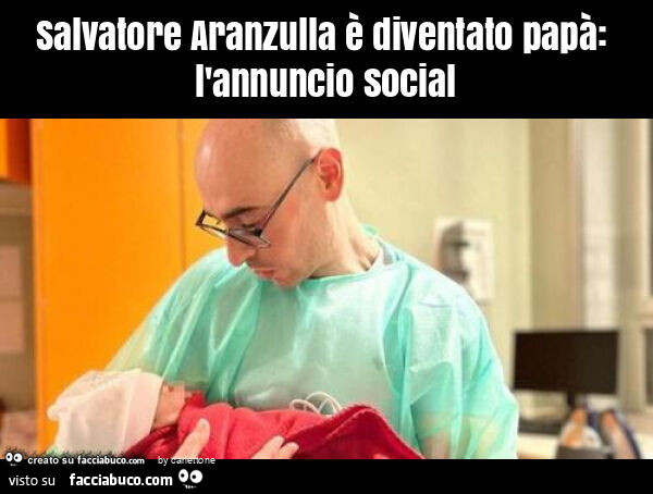 Salvatore aranzulla è diventato papà: l'annuncio social