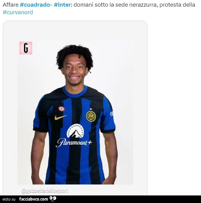 Affare cuadrado inter: domani sotto la sede nerazzurra, protesta della curva nord