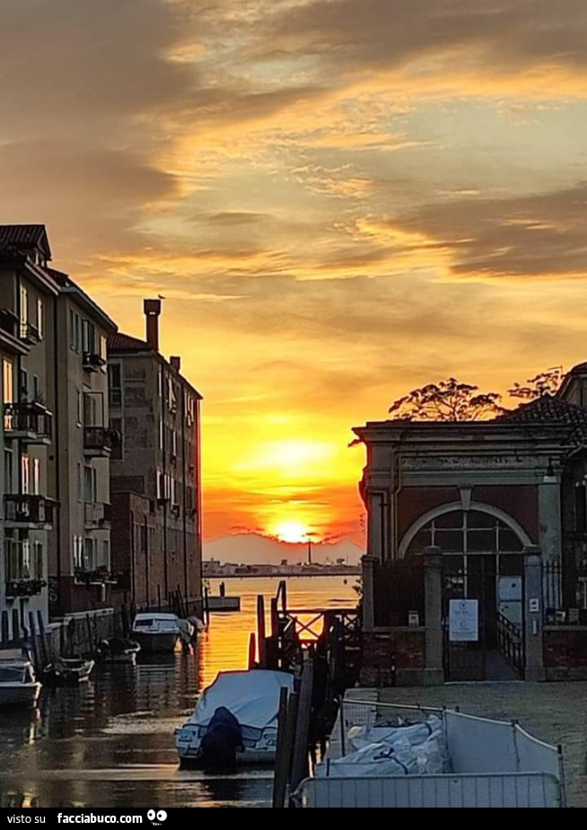 Venezia tramonto