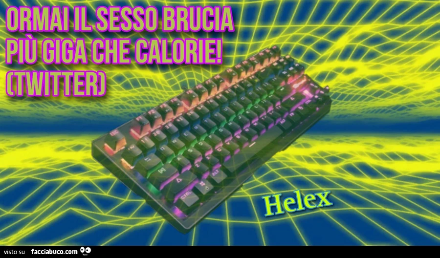 Ormai il sesso brucia piรน giga che calorie! (Twitter)
