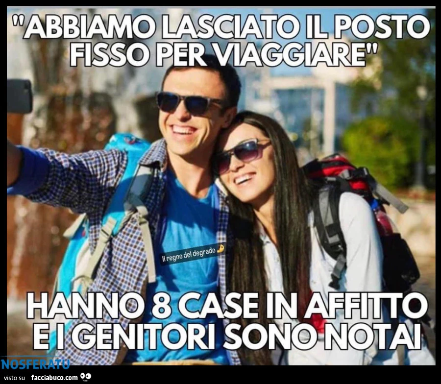 Abbiamo lasciato il posto fisso