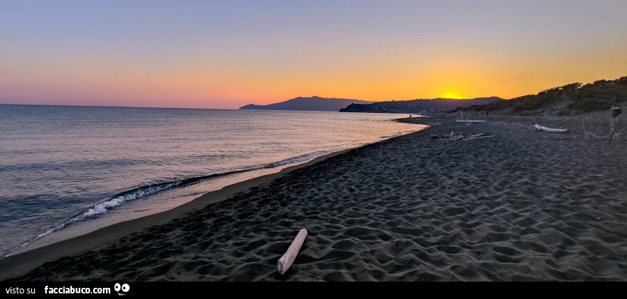Tramonto al mare