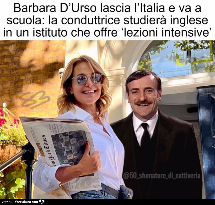 Barbara D'Urso lascia l'Italia