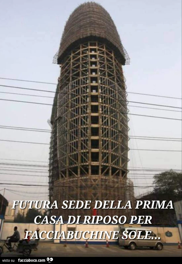 Futura sede della prima casa di riposo per facciabuchine sole