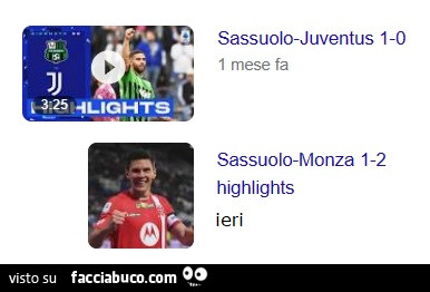 Sassuolo-juventus 1 a 0 un mese fa. Sassuolo Monza 1 a 2 ieri
