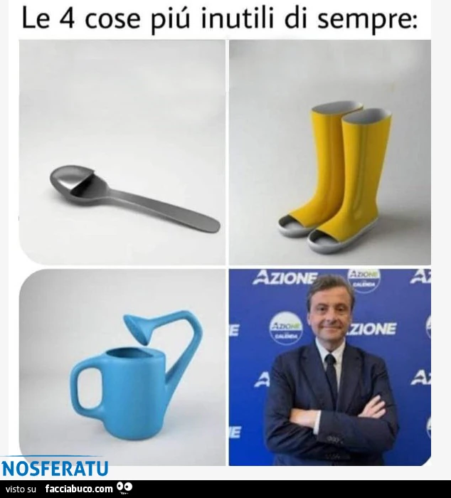 Le 4 cose più inutili di sempre