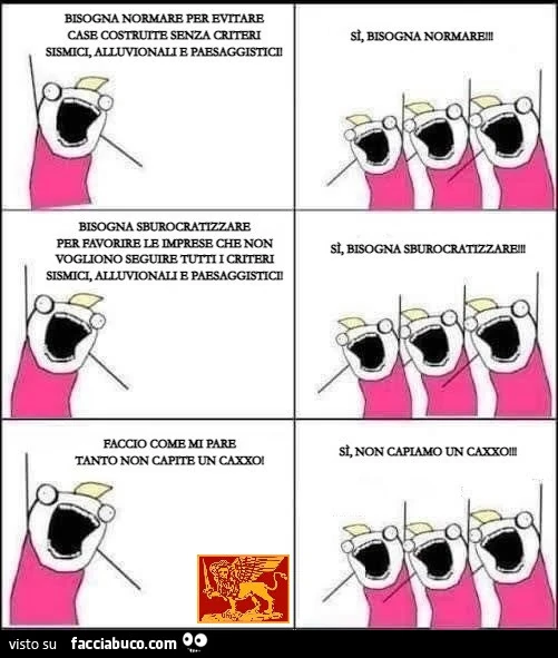 Serve normare e non sburocratizzare