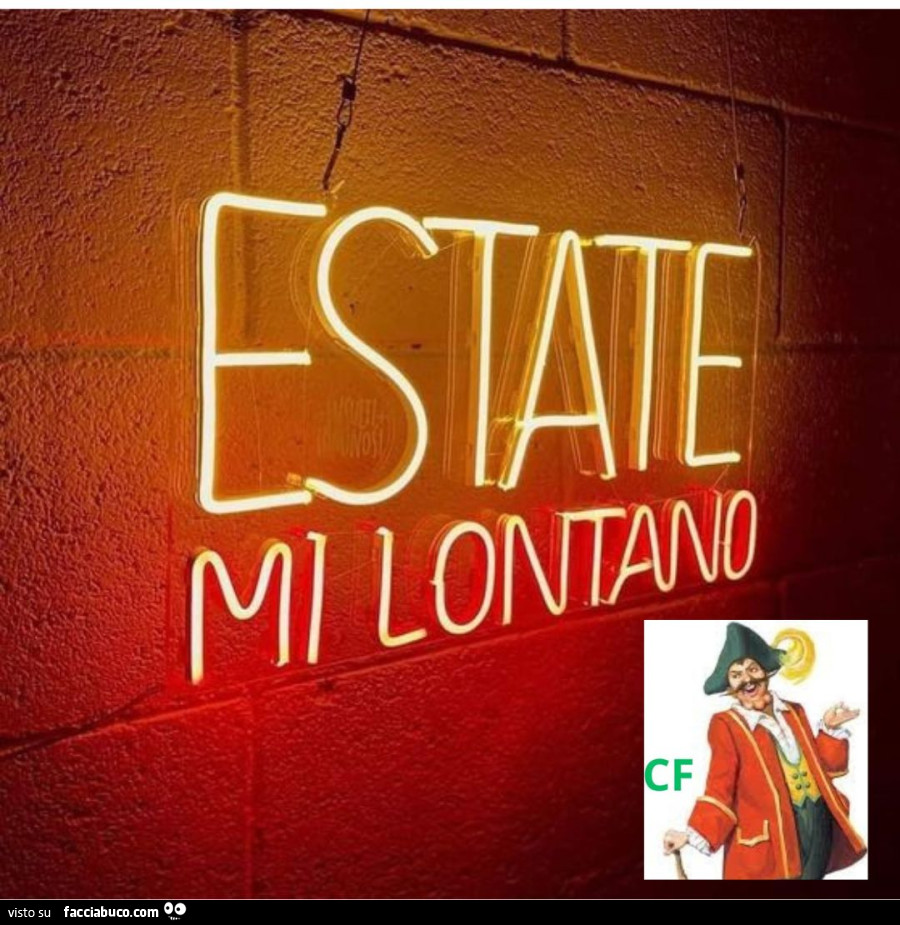 Estate mi lontano