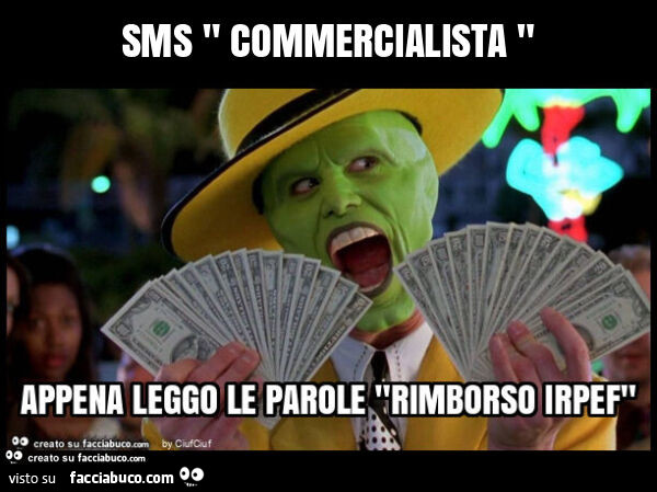 Sms " commercialista "