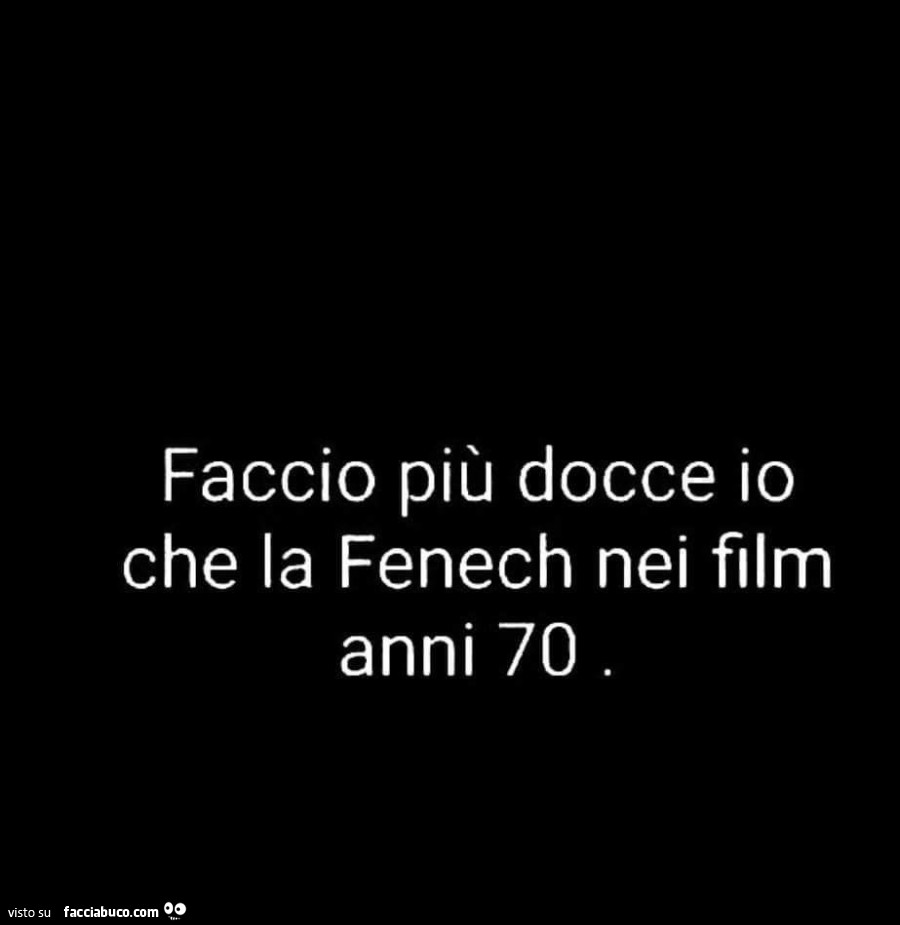 Faccio più docce io che la fenech nei film anni 70 - Facciabuco.com