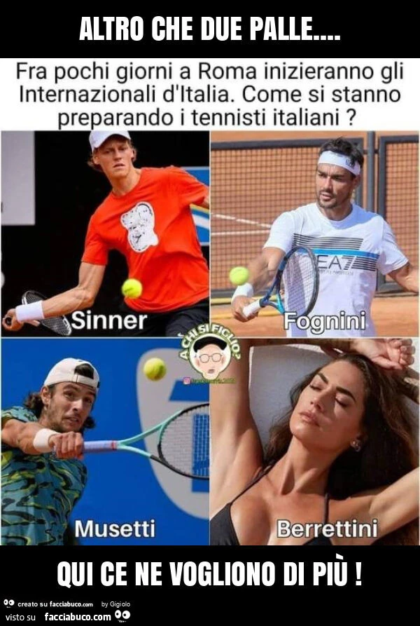 Altro che due palle… qui ce ne vogliono di piรน