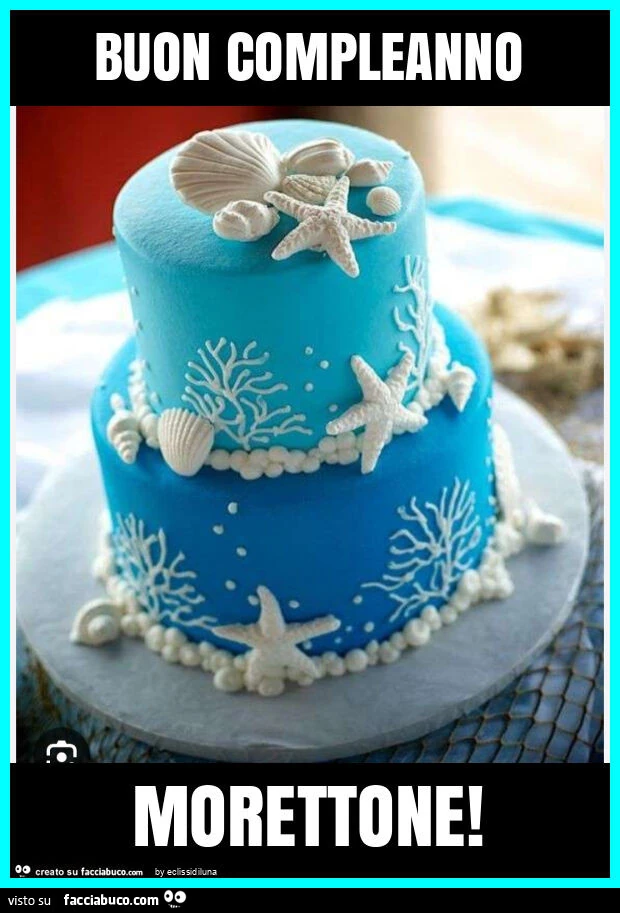 Buon compleanno morettone