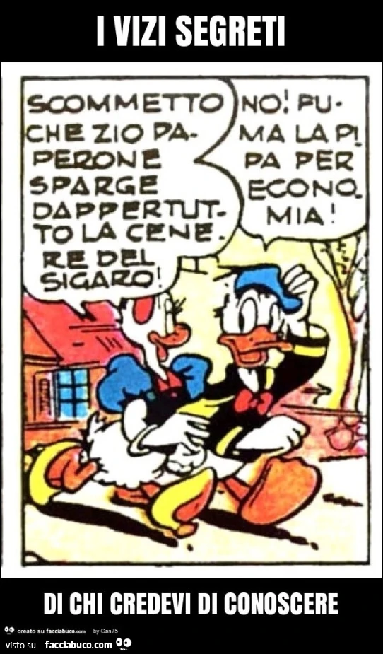 I vizi segreti di chi credevi di conoscere