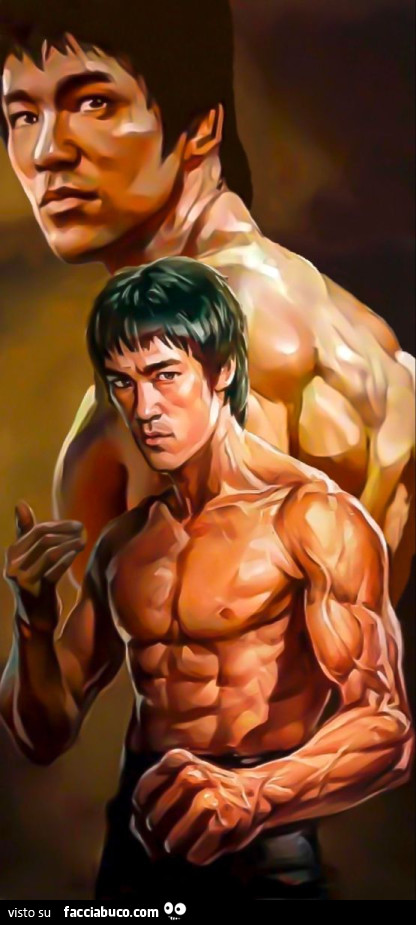 Illustrazione di Bruce Lee