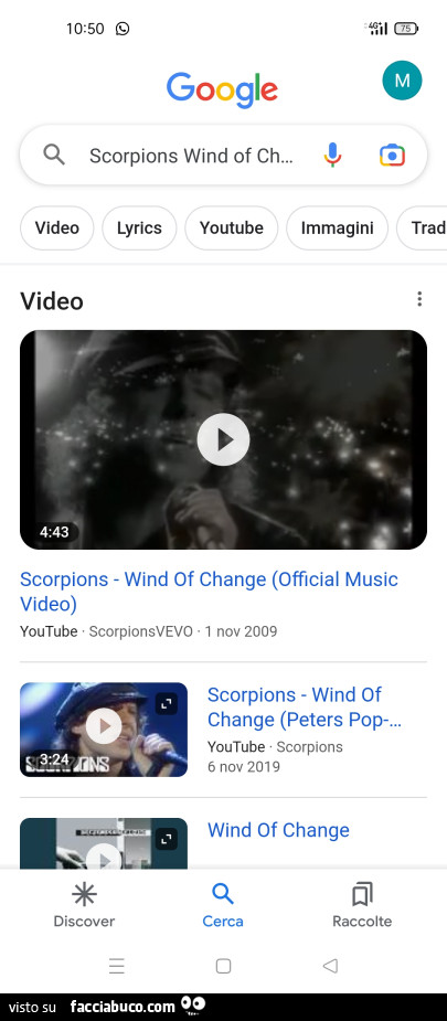 Scorpions wind of change