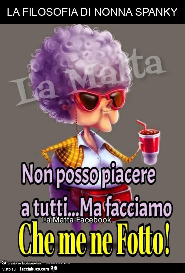 La filosofia di nonna spanky