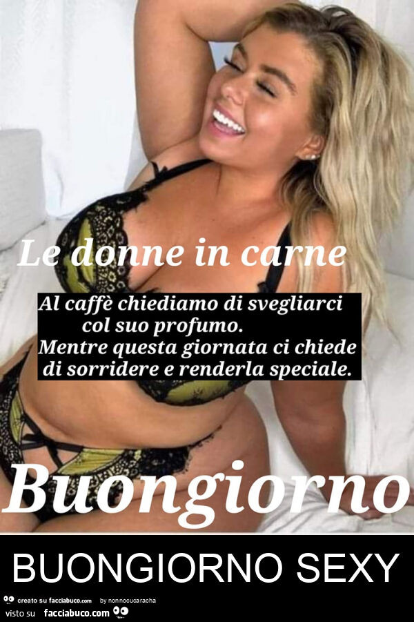 Buongiorno sexy