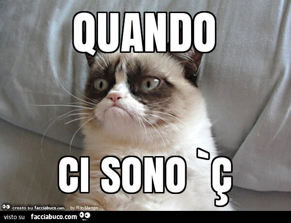 Quando ci sono ©`ç