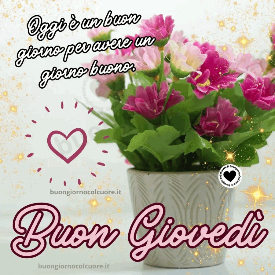 Buon giovedì buongiornocolcuore. It - Facciabuco.com