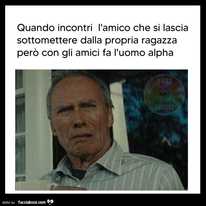 Il finto maschio alpha