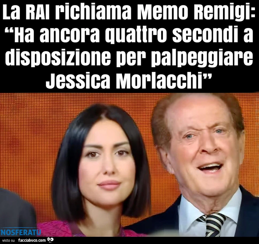 La RAI richiama Memo Remigi
