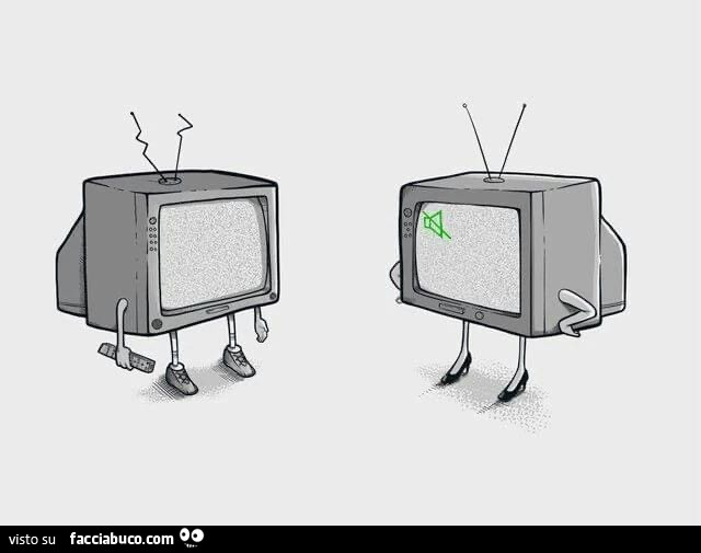 Televisione e Televisione muta