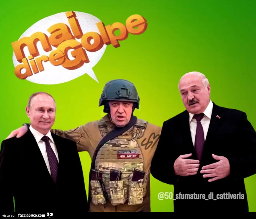 MAI DIRE GOLPE