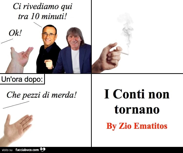 I conti non tornano by zio ematitos