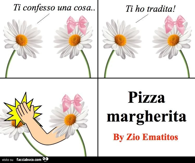 Ti confesso una cosa. Ti ho tradita! Pizza margherita