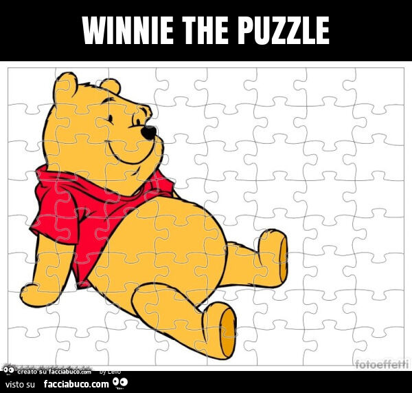 Winnie the puzzle