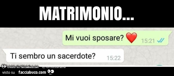 Matrimonio