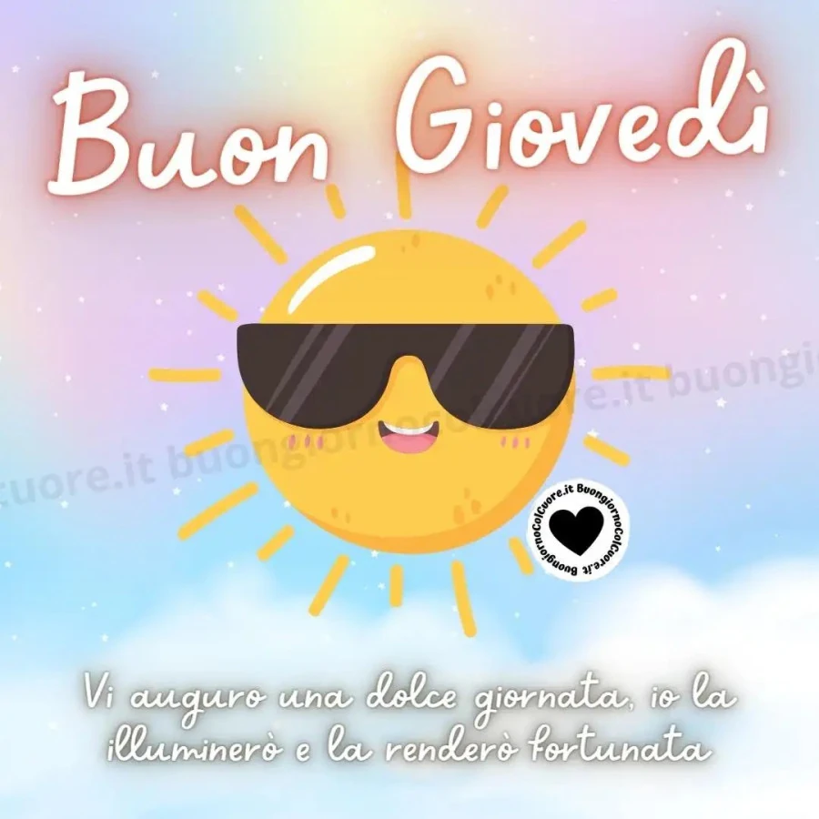 Buon giovedì buongiornocolcuore. It