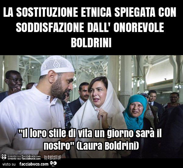 Tutti I Meme Su Laura Boldrini - Facciabuco.com