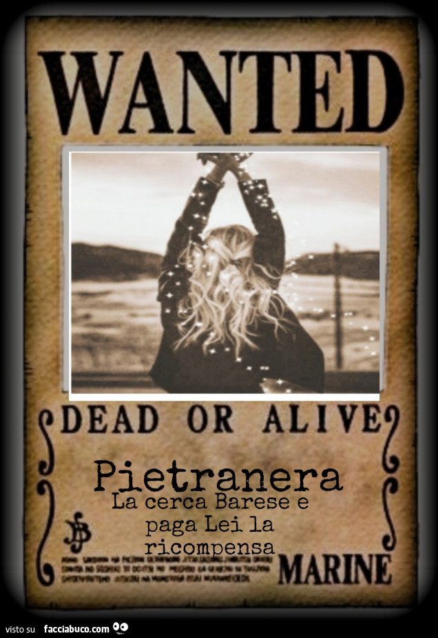 Wanted pietranera