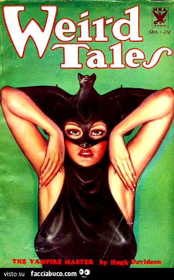 "Cat Woman" copertina Weird Tales, ottobre 1933