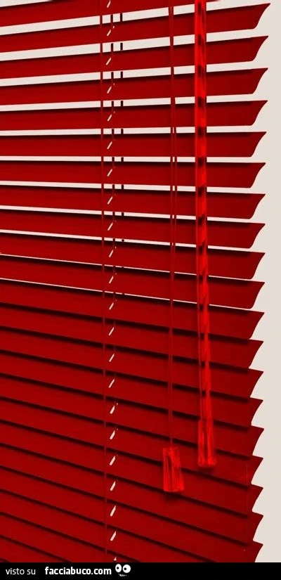 Tapparelle rosse