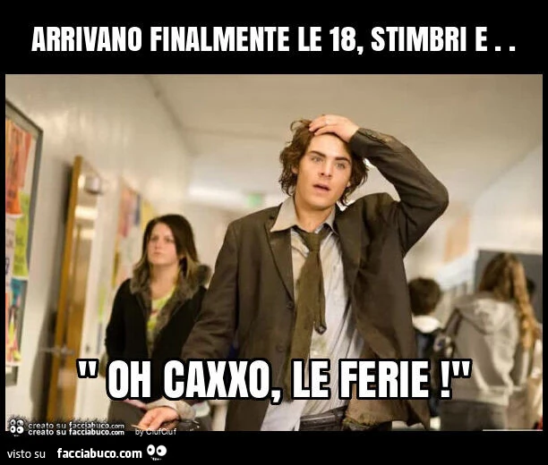 Arrivano finalmente le 18, stimbri e