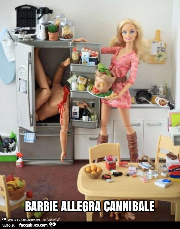 Barbie allegra cannibale