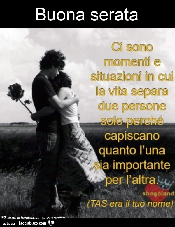 Buona serata