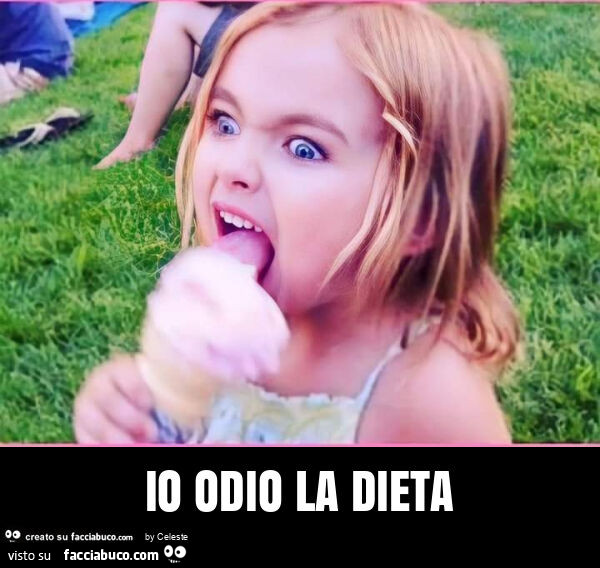 Io odio la dieta
