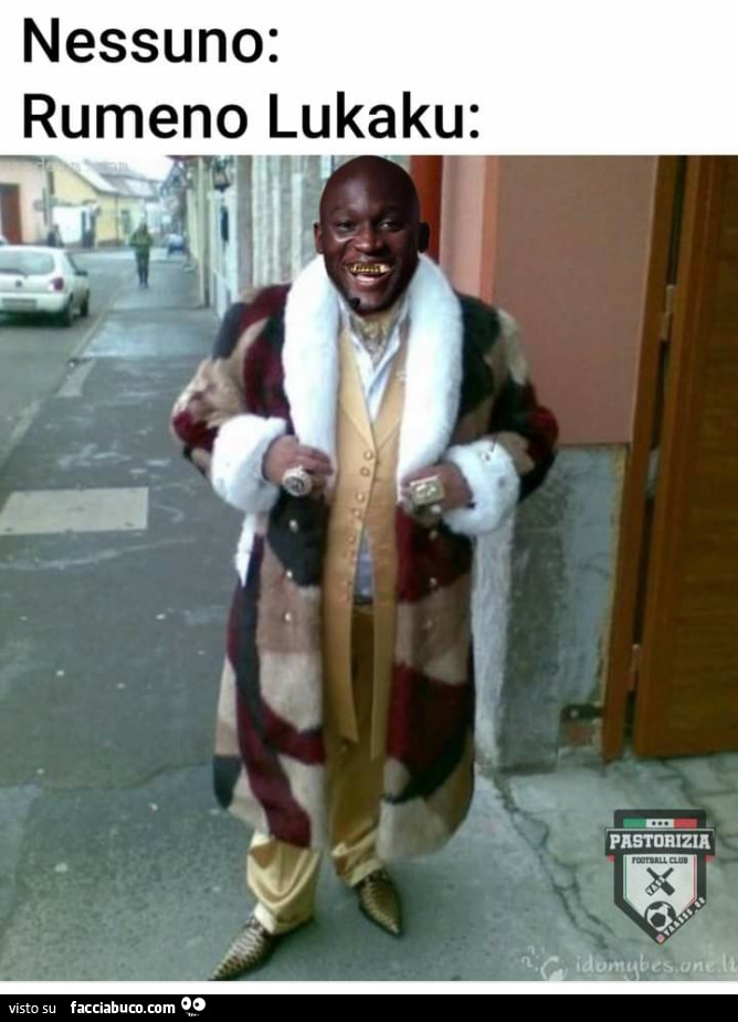 Nessuno rumeno lukaku - Facciabuco.com