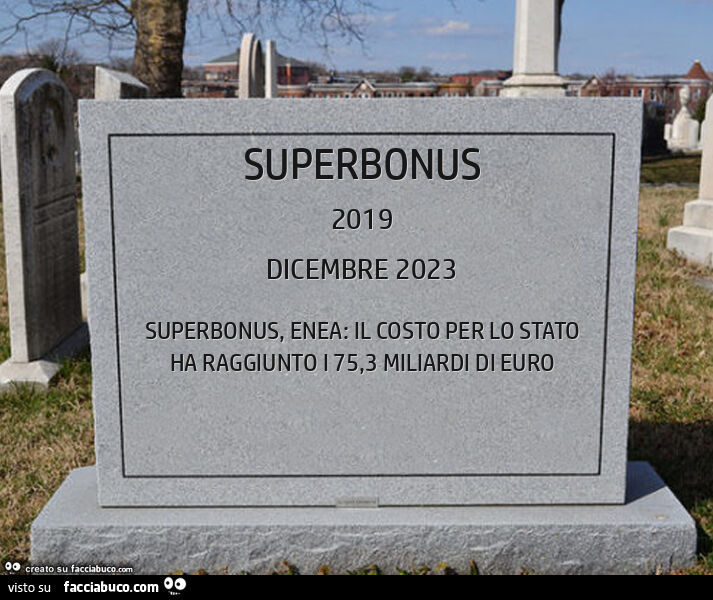 Superbonus. Superbonus, enea: il costo per lo stato ha raggiunto i 75,3 miliardi di euro