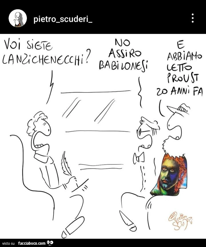 Voi siete Lanzichenecchi? No Assiro Babilonesi