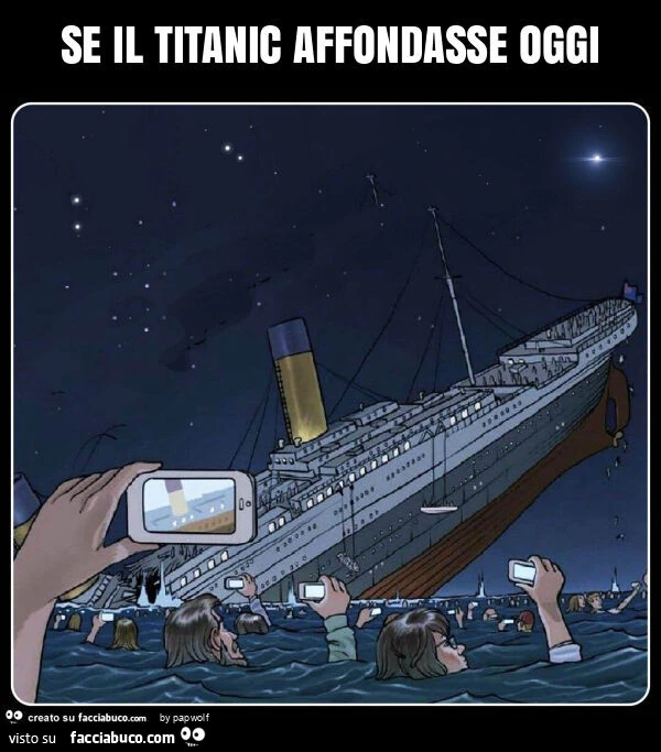 Se il titanic affondasse oggi