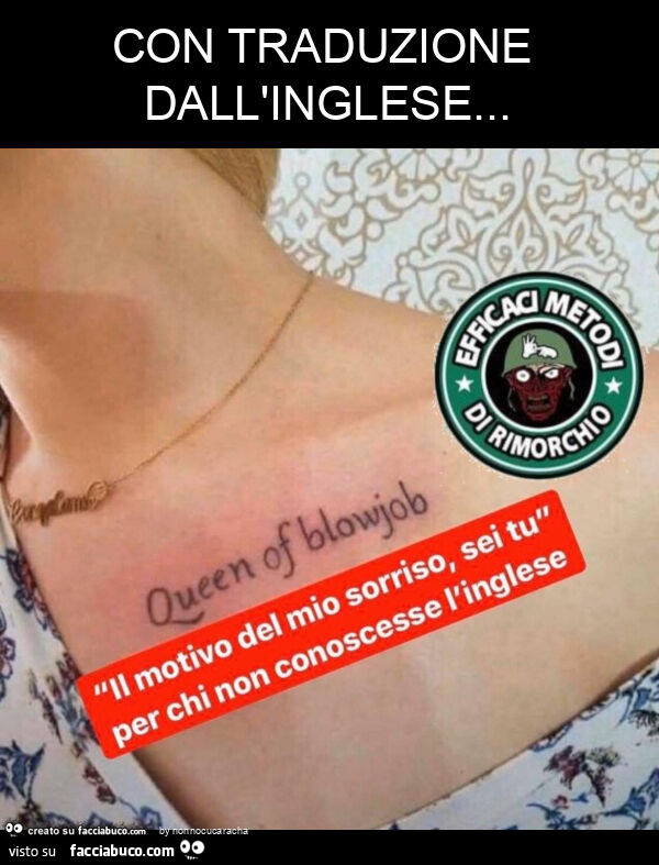 Con traduzione dall'inglese
