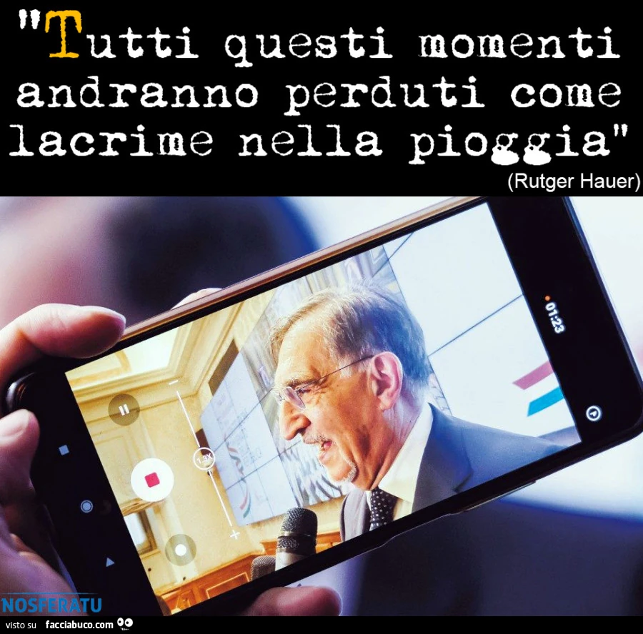 Lacrime nella pioggia