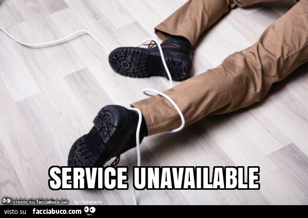 Service unavailable