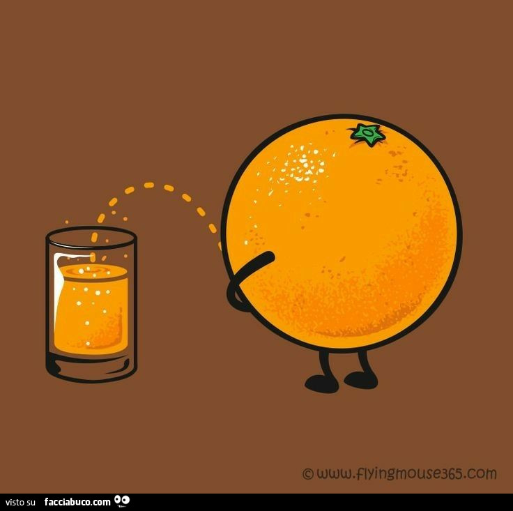 Arancia fa la pipì